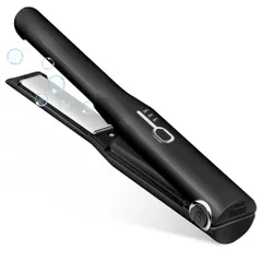 【コードレス・USB充電式】ヘアアイロン2WAYカール&ストレート3段階温度設定160°C/180°C/200°Cヘアアイロンコードレス4500mAhバッテリー搭載残り電量表示スマホ充電可自動OFF&ロック機能ミニ…