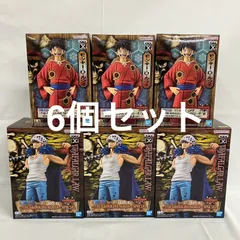 未開封 ワンピース DFX ルフィ トラファルガー・ロー フィギュア 6個セット SFK301 c099