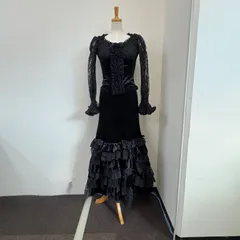 Ｋ＆Ｈ ソニアジョーンズ フラメンコスカート オレンジ 花柄 XL 中古 K＆H様専用 ソニアジョーンズ フラメンコスカート オレンジ 花柄 XL