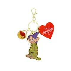 【正規品取扱店･新品】Disney キーホルダー キーチャーム ディズニー 白雪姫 チャーム ラバー アコモデ おとぼけ レディース