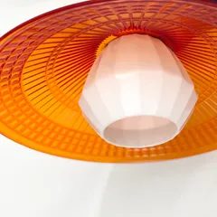 新品 レトロポップ ペンダントライト シーリングライト スペースエイジ レッド レトロポップ チューリップライト ナショナル スペースエイジ 昭和