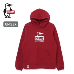 【新品】CHUMS チャムス ブービーフェイスプルオーバーパーカー ワイン
