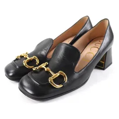 『極美品』GUCCI パンプス ホースビット チャンキーヒール　スクエア　グッチ 楽天市場】グッチ 靴 レディース ホースビット付き ミッドヒール