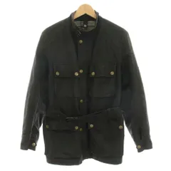 【美品】Belstaff オイルドレザーロングコート　オイルドブラック　希少 Belstaff ベルスタッフ ニューレースマスター モーターサイクル