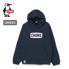 【新品】CHUMS チャムス チャムスロゴプルオーバーパーカー CH00-1519 ネイビー／ホワイト