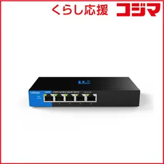 【 新品 未開封 】   LINKSYS LINKSYS 5-PORT 2.5G MULTI-GIG UNMANAGED SWITCH LN2305-AH 未使用 送料無料のサムネイル