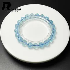 【限定1個】逸品 EU製 ★ROBEAN・ブルートパーズ★ブレスレット パワーストーン 天然石 綺麗 お守り プレゼント2 8.7-9.2mm M1025849