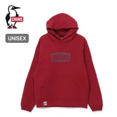【新品】CHUMS チャムス チャムスロゴプルオーバーパーカー CH00-1519 ワイン