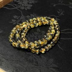 10A太陽タイチンルチル9.5mmブレスレット 透明度、金針最強 大特価