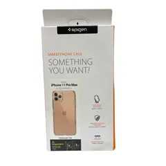 WJ65 Spigen シュピゲン iPhone 11 Pro Max スマートフォンケース ULTRA HYBRID クリスタルクリア　①