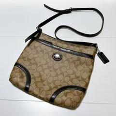 美品　COACH コーチ　バッグ　ハンドバッグ　ショルダーバッグ　シグネチャー　中古美品　管理番号KKVTRRA72