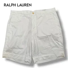 ◻︎【POLO RALPH LAUREN】ホワイト ショートパンツ メンズ 32