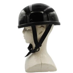 TT&CO】USA ジャーマン ハーフヘルメット ブラック XL/XXL - メルカリ