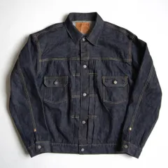 【美品/濃紺】SUGAR CANE【14.25oz. DENIM JACKET 1953 MODEL】44 デニム ジャケット シュガーケーン セカンド 25100993