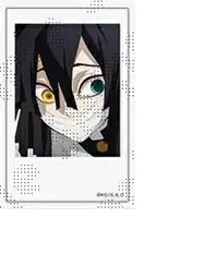 ufotable 鬼滅の刃 柱カフェ 伊黒小芭内 ランダムチェキ風ブロマイド 2 グッズ ブロマイド