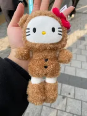 ハローキティ　レトロなぬいぐるみ　くまちゃん サンリオレトロ ハローキティ 2段ベット キティちゃん&くま