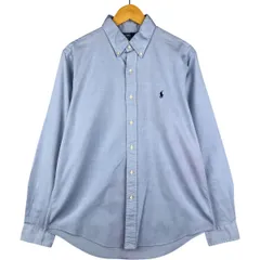 古着 ラルフローレン Ralph Lauren CUSTOM FIT 長袖 ボタンダウンシャツ メンズL相当/eaa594297