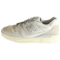 New Balance (ニューバランス) ×AIME LEON DORE BB550 エメ レオン ドレ ローカットスニーカー US8.5/26.5cm ホワイト