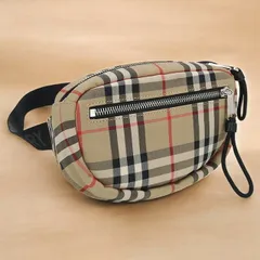 バーバリー BURBERRY ボディバッグ メンズ 8014420 ヴィンテージチェック ベルトバッグ
