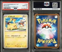 PSA10 2枚セット！！げきとうピカチュウカード 2023年 2024年 PSA10連番】ピカチュウ ジムプロモ げきとうスパーク 2023&2024