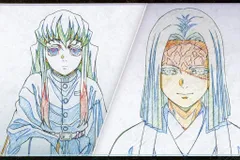 【中古】ポストカード 時透無一郎＆産屋敷耀哉 ポストカード 「鬼滅の刃×ufotable DINING 柱ダイニング -時透無一郎・悲鳴嶼行冥-」 お楽しみくじ Wチャンス賞 おすそ分け景品