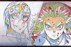 鬼滅の刃 ダイニング お楽しみくじWチャンス賞B2ポスター煉獄杏寿郎