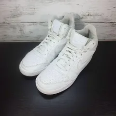 NIKE COURT BOROUGH ナイキコート バーロウ 23.5cm レディース スニーカー ホワイト 白 845731-111 L09719