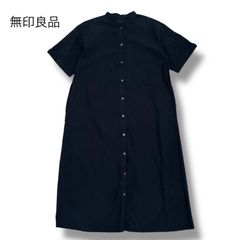 MHL. マーガレットハウエル バンドカラー シャツワンピース 0 コットン