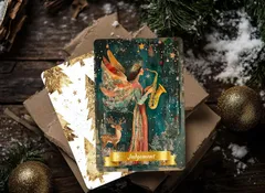 ぷーちゃん様専用【正規輸入品】星空の夜のクリスマスタロットとわけあり【正規輸入品】ブラッシング・ノエル・タロット・デッキ：ピンク・クリスマス・タロット・カード