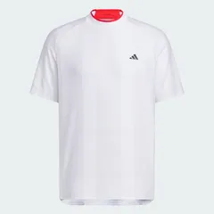 【当店在庫処分】【ゴルフ】アディゼロ メッシュ モックネック 半袖シャツ JE8330