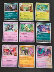 aca407 トリックオアトリート トリック・オア・トリート ポケモンカード 9枚セット リバースホロ ミラー まとめ ゲンガー ミミッキュ 057/091 037/091 英語 海外