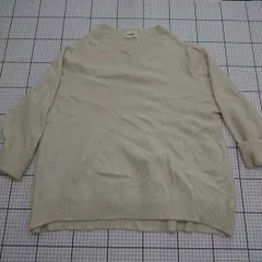 ◇ ⊇ サイズ SNIDEL ニットプルオーバー オフホワイト系 Fサイズ レディース E  【1508250034404】