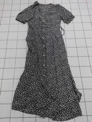 ◇ ワンピース サイズ mysty woman フラワープリントワンピース ブラック系 サイズF レディース E  【1508250037030】