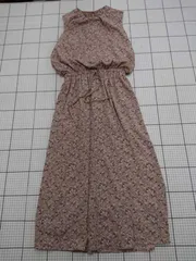 ◇ ワンピース サイズ vis-à-vis 花柄ワンピース ピンクベージュ系 Fサイズ レディース E  【1508250037146】