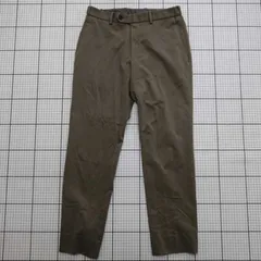 ◇ ⊇ アデイインザライフ ユナイテッドアローズ シンプル テーパードパンツ サイズM グレージュ系 レディース E  【1508250043765】