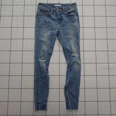 ◇ ⊂ AZUL BY MOUSSY アズールバイマウジー スキニーパンツ サイズS ライトブルー系 レディース E  【1508250043208】