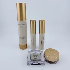 ETVOS エトヴォス : 美容液 化粧下地 / コンシーラー 2色 / バーム状フェイスカラー / 目元美容クリーム アイカラー