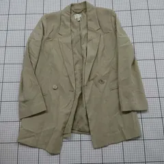 ◇ ⊇ H&M テーラードジャケット ベージュ系 XS レディース E  【1508260017954】