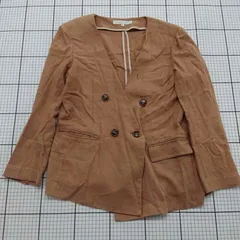 ◇ ⊇ MERCURYDUO ダブルジャケット キャメル系 Fサイズ レディース E  【1508260017909】