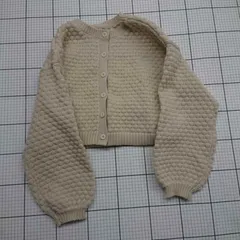 ◇ ⊇ mily bilet ニットカーディガン ベージュ系 M レディース E  【1508260017800】
