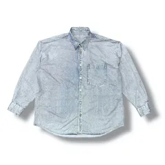 ALEXANDER WANG 25SS Printed Denim Shirt In Nylon ナイロンプリントデニムシャツ アレキサンダーワン  XL  UWC1241675 1611M4のサムネイル