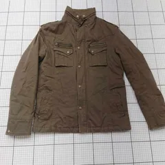 ◇ ⊇  MICHEL KLEIN homme ミリタリージャケット ブラウン系 50 メンズ E  【1508260019217】