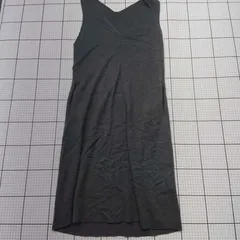 ◇ ⊂ オンワード樫山 ノースリーブワンピース チャコールグレー系 2サイズ レディース E  【1508260022514】