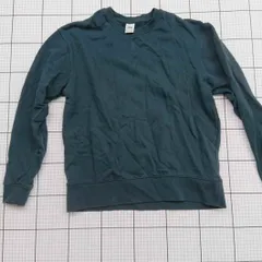 ◇ ⊇ ZARA スウェットシャツ ダークグリーン系 Lサイズ レディース E  【1508260022958】