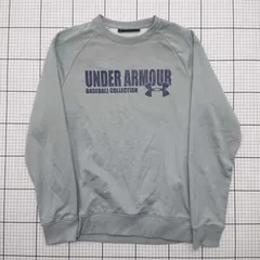 ◇ Θ アンダーアーマー 触り心地良好 長袖 長袖Ｔシャツ サイズM グレー系 メンズ E  【1509100017417】