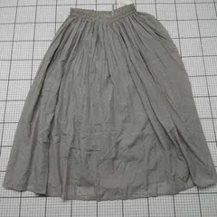 ◇ ⊂ Samansa Mos2 水玉柄 ロング丈 タイト スカート サイズF グレー系 レディース E  【1509100027515】
