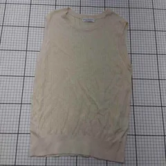 ◇ ⊂ BEAUTY&YOUTH UNITED ARROWS 柄有 ノースリーブ ノースリーブシャツ サイズ表記なし クリーム系 レディース ▽ E  【1509100028376】