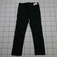 ◇ Θ UNIQLO ユニクロ シンプル パンツ サイズ32 ブラック系 メンズ E  【1509100033080】