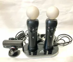【中古品】PlayStation Move スターターパック+PlayStation Move モーションコントローラー×1