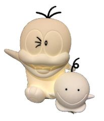 6月20日まで！1960年代！オバケのQ太郎 ソフビライト ちょうちん 提灯